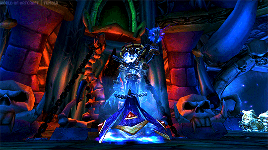 Animated Classic Kel'Thuzad encounter