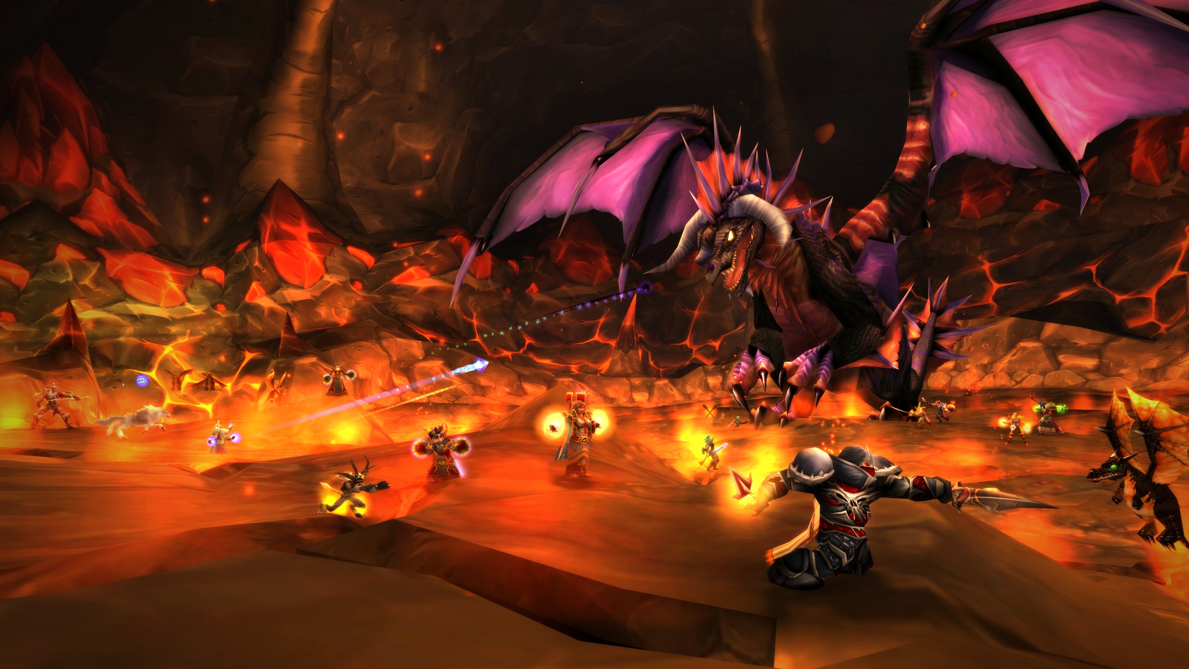 A large Classic raid encounter