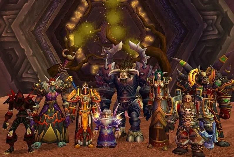 A roster of World of Warcraft races and classes